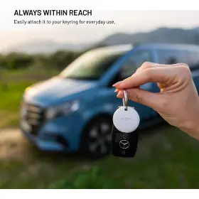 Bluetooth lokátor - Fixed Tag Dual - Find My/Find Hub White - 7
