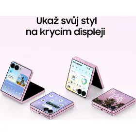 Mobilní telefon - Samsung Galaxy Z Flip8 5G 12/512GB Pink + Výkupní bonus až 2 500 Kč - 5