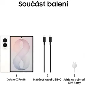 Mobilní telefon - Samsung Galaxy Z Fold8 5G 12/512GB Cream + Výkupní bonus až 5 000 Kč - 8