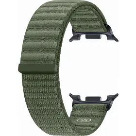Řemínek na hodinky - Samsung Watch9 Fabrics Band S/M Olive - 3