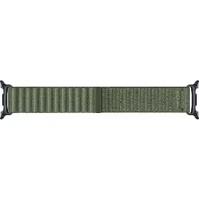 Řemínek na hodinky - Samsung Watch9 Fabrics Band S/M Olive - 1