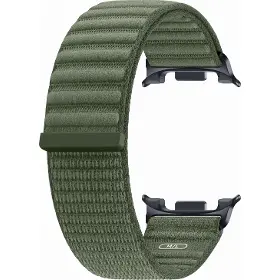 Řemínek na hodinky - Samsung Watch9 Fabrics Band M/L Olive - 3