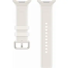 Řemínek na hodinky - Samsung Watch9 Silicone Band S/M Cream - 2