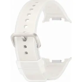 Řemínek na hodinky - Samsung Watch9 Silicone Band S/M Cream - 3