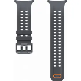 Řemínek na hodinky - Samsung Watch Ultra2 Sport Marine Band Black - 1