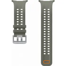 Řemínek na hodinky - Samsung Watch Ultra2 Sport Marine Band Olive - 1