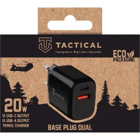 Nabíječka do sítě - Tactical Base Plug Dual 20W Black - 4