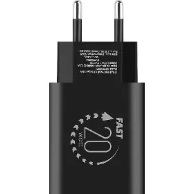 Nabíječka do sítě - Obal:Me USB-C 20W Black - 2