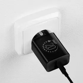 Nabíječka do sítě - Obal:Me USB-C 20W Black - 6