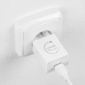 Nabíječka do sítě - Obal:Me USB-A 10W + USB-A/USB-C Kabel 1m - 4