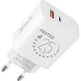 Obal:Me USB-A + USB-C 25W White