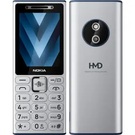 Mobilní telefon - Nokia 210 4G Dual SIM Stříbrná - 1