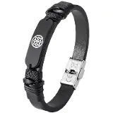 Carneo Fashion náramok Iron spirit black