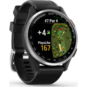 Smart hodinky - Garmin Approac S44 Silver/Black - 3