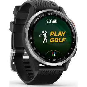 Smart hodinky - Garmin Approac S44 Silver/Black - 4