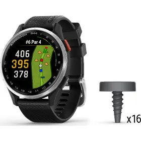 Smart hodinky - Garmin Approac S44 Silver/Black - 6