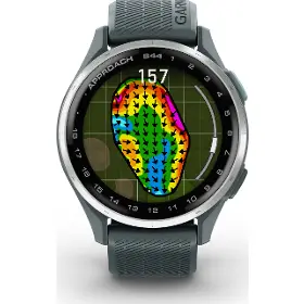 Smart hodinky - Garmin Approach S44 Silver/Twilight - 2