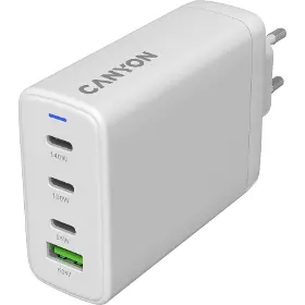 Nabíječka do sítě - Canyon CU140ACC GaN 150W 3xPD 1xQC EU - 1