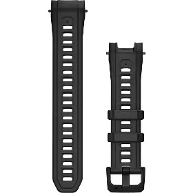 Řemínek na hodinky - Garmin 22mm Silicone band Instinct 3 45mm Black - 1