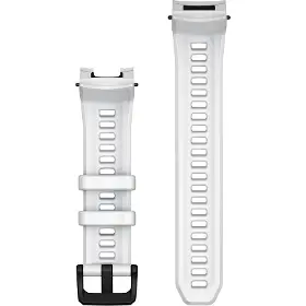 Řemínek na hodinky - Garmin 22mm Silicone band Instinct 3 45mm Whitestone - 2