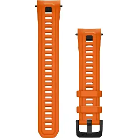 Řemínek na hodinky - Garmin 22mm Silicone band Instinct E 45mm Ember Orange - 1