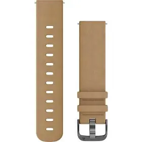 Řemínek na hodinky - Garmin Quick Release 20mm Suede Beige - 1