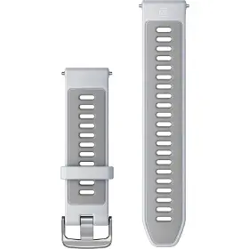 Řemínek na hodinky - Garmin Forerunner 22mm Whitestone/Powder Grey (Přezka Silver) - 2