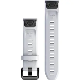 Řemínek na hodinky - Garmin QuickFit 20mm silikon Whitestone - 2