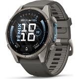 Garmin fēnix 9 43mm AMOLED Titanium Pebble Gray