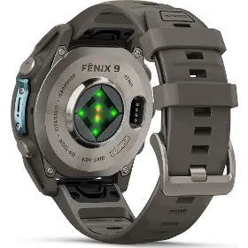Smart hodinky - Garmin fēnix 9 47mm AMOLED Titanium Pebble Gray - 6