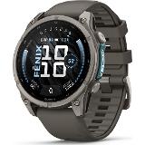 Garmin fēnix 9 47mm AMOLED Titanium Pebble Gray