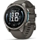 Garmin fēnix 9 47mm AMOLED Titanium Pebble Gray