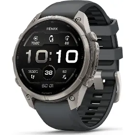 Smart hodinky - Garmin fēnix 9 Pro 47mm AMOLED Titanium Graphite/Black - 1