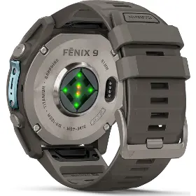 Smart hodinky - Garmin fēnix 9 51mm AMOLED Titanium Pebble Gray - 6