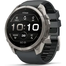 Smart hodinky - Garmin fēnix 9 Pro 51mm AMOLED Titanium Graphite/Black - 1