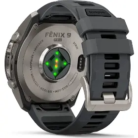 Smart hodinky - Garmin fēnix 9 Pro 51mm AMOLED inReach Titanium Graphite/Black - 6