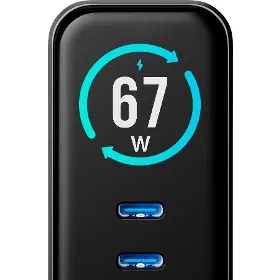 Nabíječka do sítě - 3MK InCharge Lumin PD 67W - 2