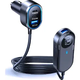 Nabíječka do auta - 3MK Double Car Charger 135W PD - 2