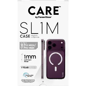 Puzdro na mobil - PanzerGlass  SL1M s MagSafe pro iPhone 18 Pro Max/17 Pro Max, transparentní - 2