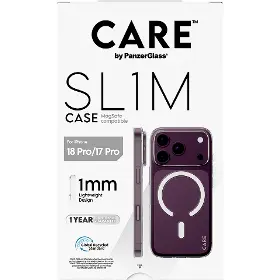 Puzdro na mobil - PanzerGlass  SL1M s MagSafe pro iPhone 18 Pro/17 Pro, transparentní - 2