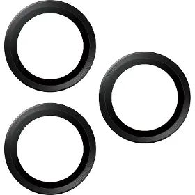 Ochranné sklo - PanzerGlass Ochranný kryt objektivu Hoops Ceramic pro iPhone 18 Pro/18 Pro Max, černá - 1