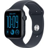 Apple Watch SE 3 GPS 40 mm Midnight Aluminium Case with Navy Blue Sport Band - S/M