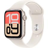 Apple Watch SE 3 GPS + Cellular 40 mm Starlight Aluminium Case with Sand Sport Band - S/M