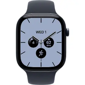 Smart hodinky - Apple Watch Series 12 GPS + Cellular 46mm Night Blue Ceramic Case with Navy Blue Sport Band - S/M - 2
