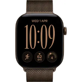 Smart hodinky - Apple Watch Series 12 GPS 46mm Dark Bronze Aluminium Case with Dark Bronze Milanese Loop - S/M - 2