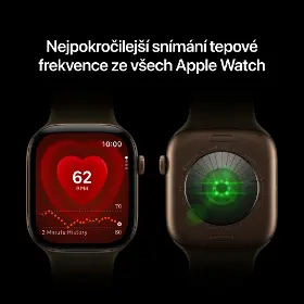 Smart hodinky - Apple Watch Series 12 GPS 46mm Dark Bronze Aluminium Case with Dark Bronze Milanese Loop - M/L - 3