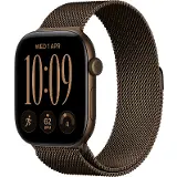 Apple Watch Series 12 GPS 42mm Dark Bronze Aluminium Case with Dark Bronze Milanese Loop