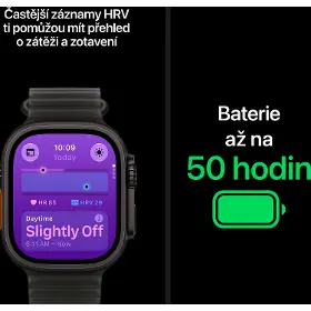 Smart hodinky - Apple Watch Ultra 4 GPS + Cellular 49mm Natural Titanium Case with Natural Titanium Milanese Loop - L - 5