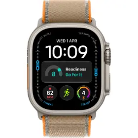 Smart hodinky - Apple Watch Ultra 4 GPS + Cellular 49mm Natural Titanium Case with Sand Trail Loop - S/M - 2