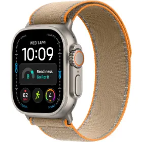 Smart hodinky - Apple Watch Ultra 4 GPS + Cellular 49mm Natural Titanium Case with Sand Trail Loop - S/M - 1